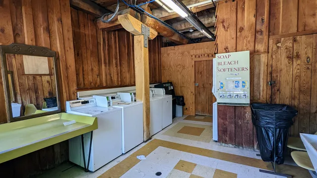 Maytag washing machines at the Seven Springs Mountain Resort Laundromat in Seven Springs PA. A majority of the machines are broke :(. Why Water Hardness Changes Laundromat Washer Maintenance Costs